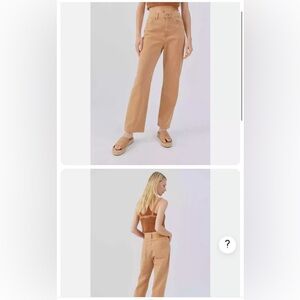 BDG tan cowboy jeans. Size 28. 5 pockets